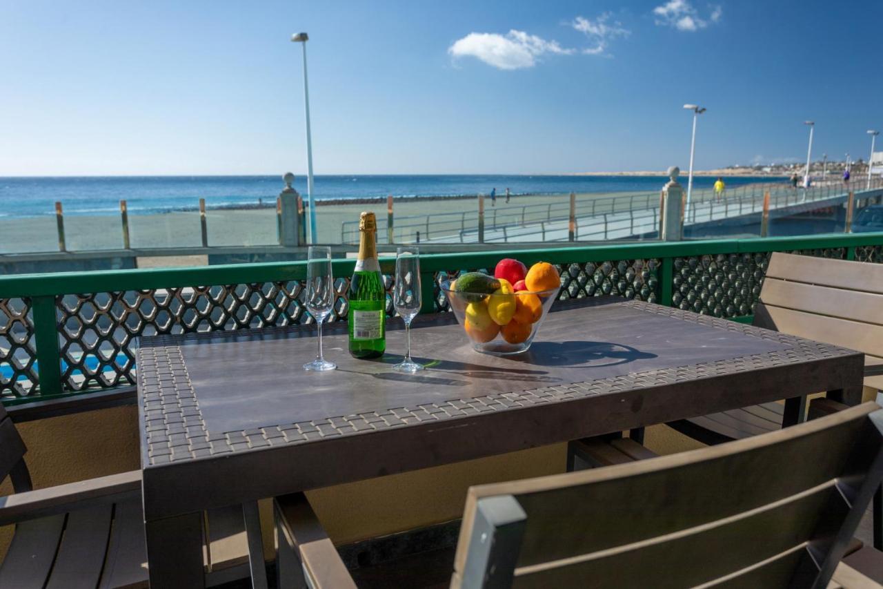 Las Burras Beach Terrace&Pool By Canariasgetaway San Agustin  Bagian luar foto