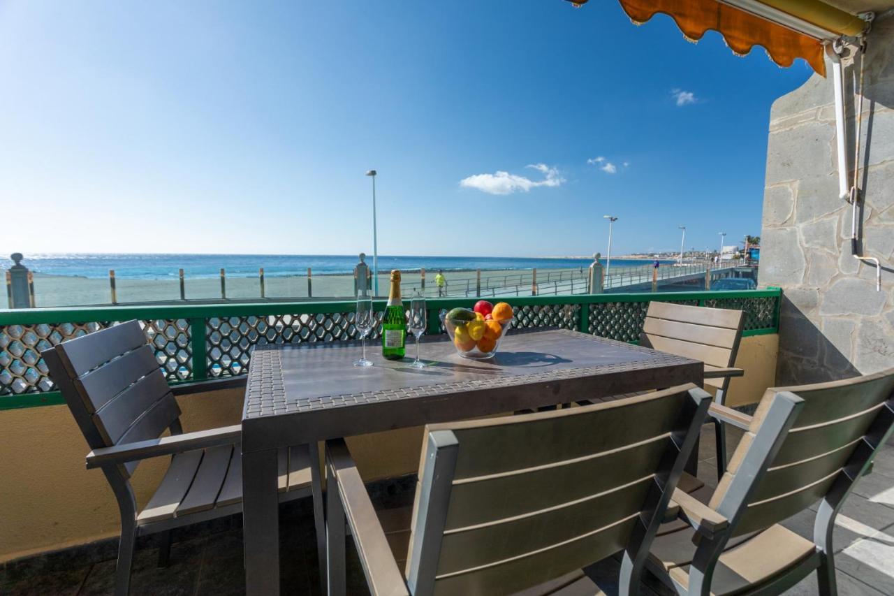 Las Burras Beach Terrace&Pool By Canariasgetaway San Agustin  Bagian luar foto