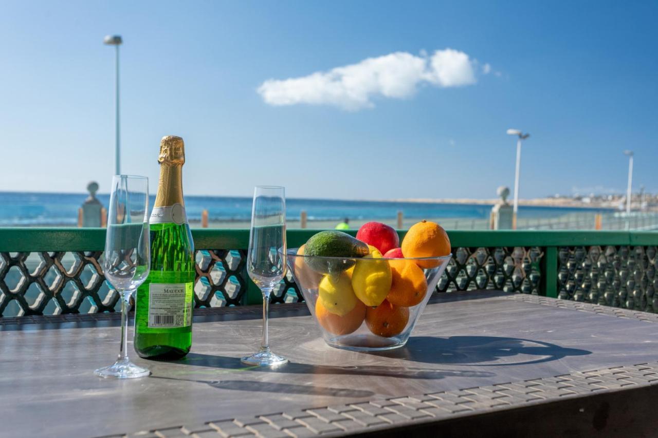 Las Burras Beach Terrace&Pool By Canariasgetaway San Agustin  Bagian luar foto